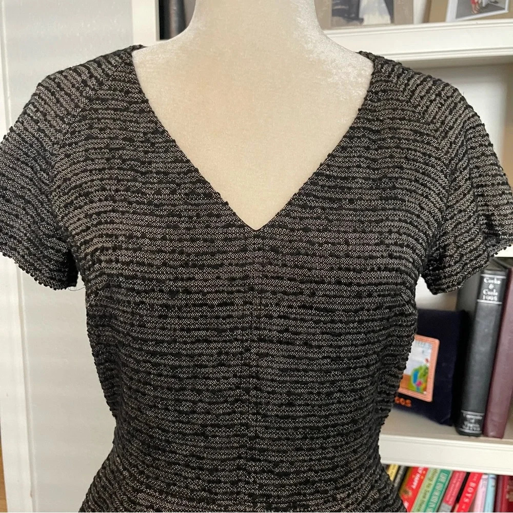 NWT Club Monaco Davin Tweed Fit and Flare Dress w/ Pockets Sz 2 - Picture 7 of 11